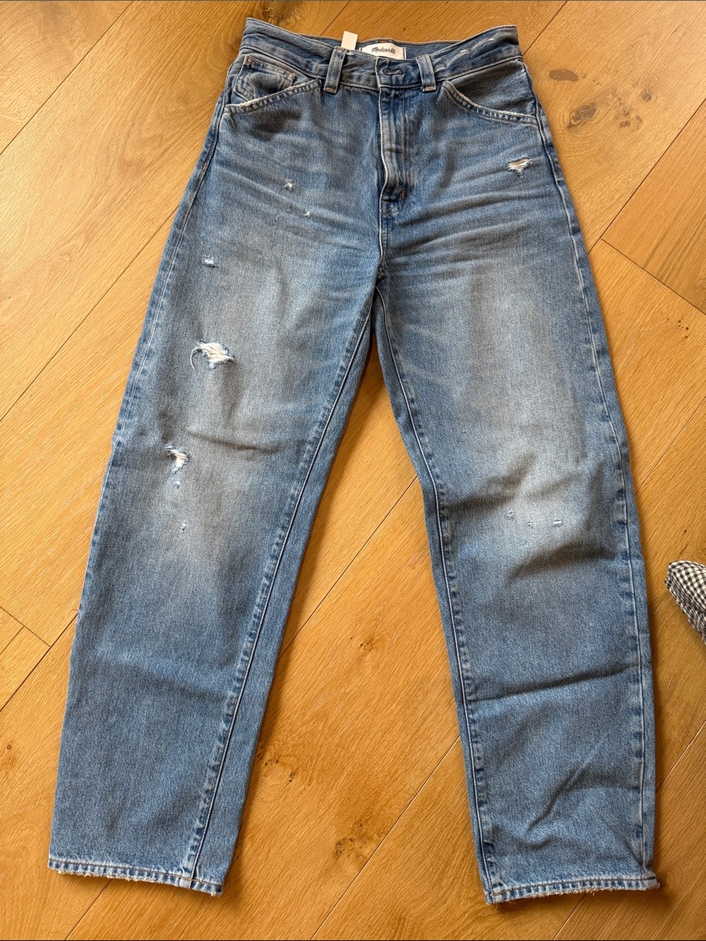 NWT - Madewell High-Rise Vintage Barrel Leg Women’s Jeans
